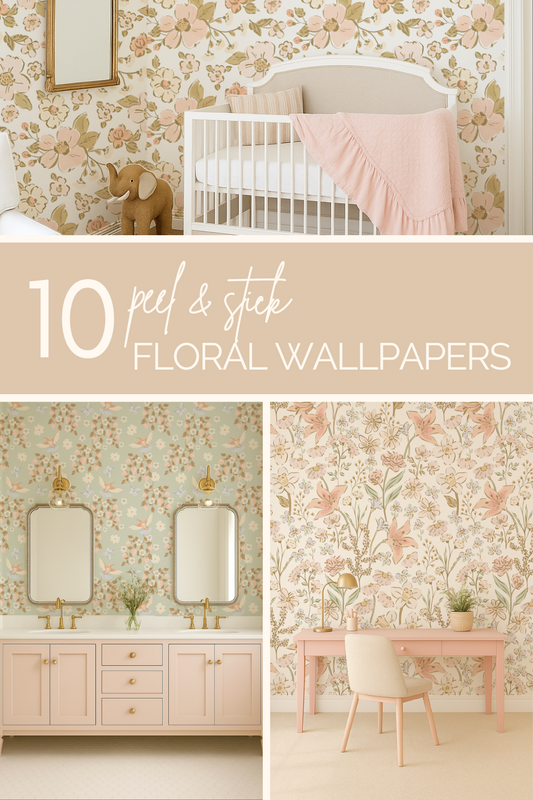 ten floral wallpapers