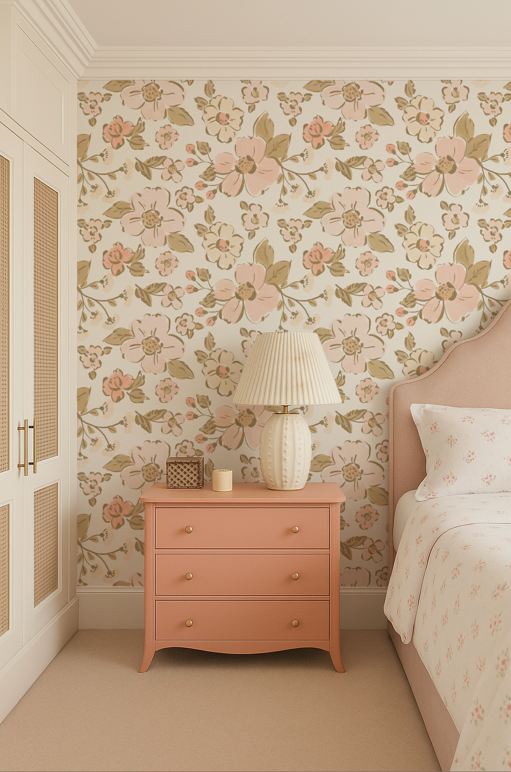 Peachy Cotton Blossom