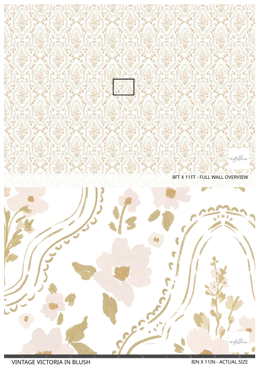 Vintage Victoria in Blush