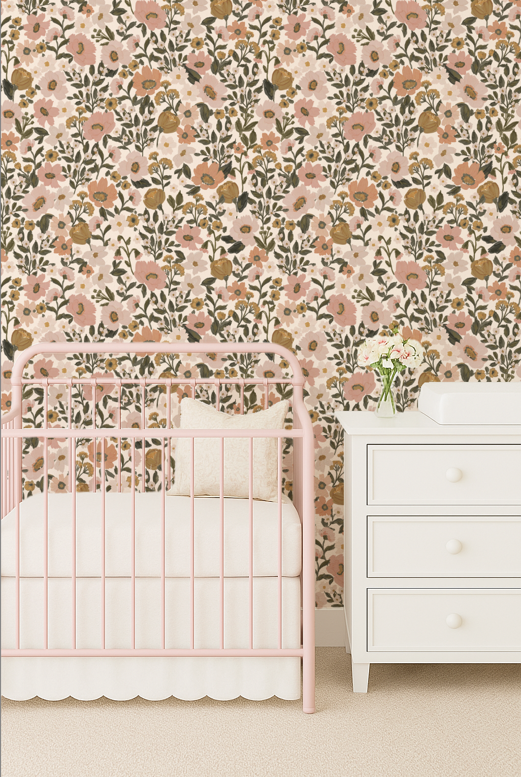 Indy Garden in Ivory Cream