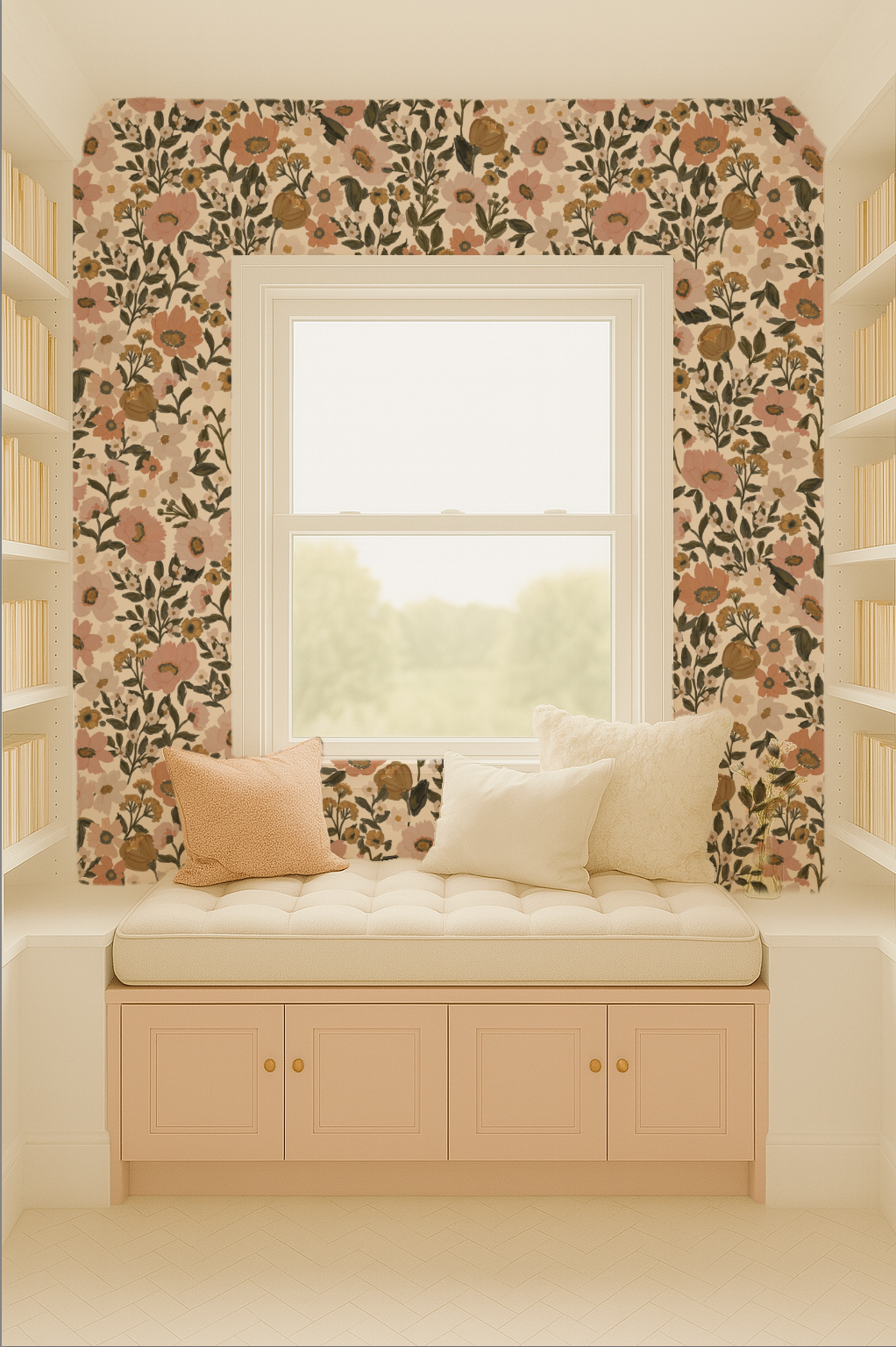 Indy Garden in Ivory Cream