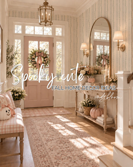 Spooky cute fall and Halloween decor ideas