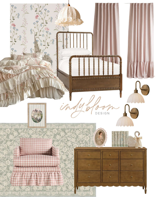 Coquette Vintage Charm Bedroom