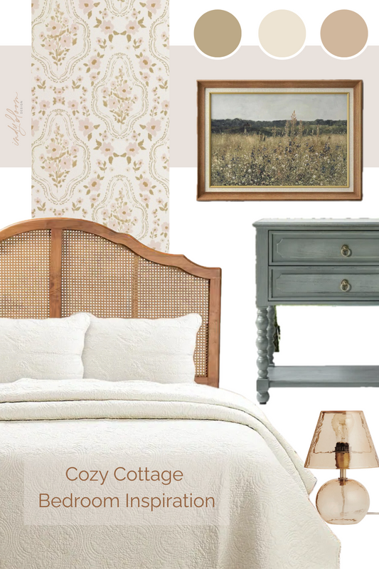 cozy cottage bedroom design