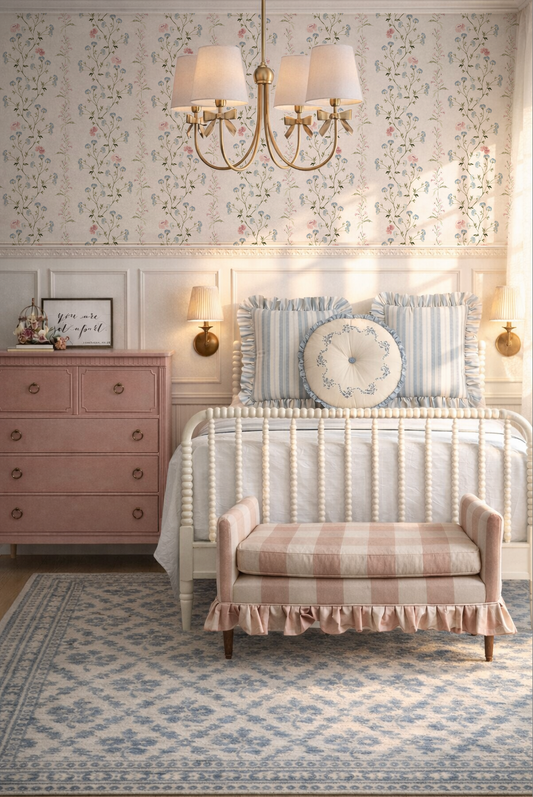 Charming Girls room inspo- Your grandmas house is calling