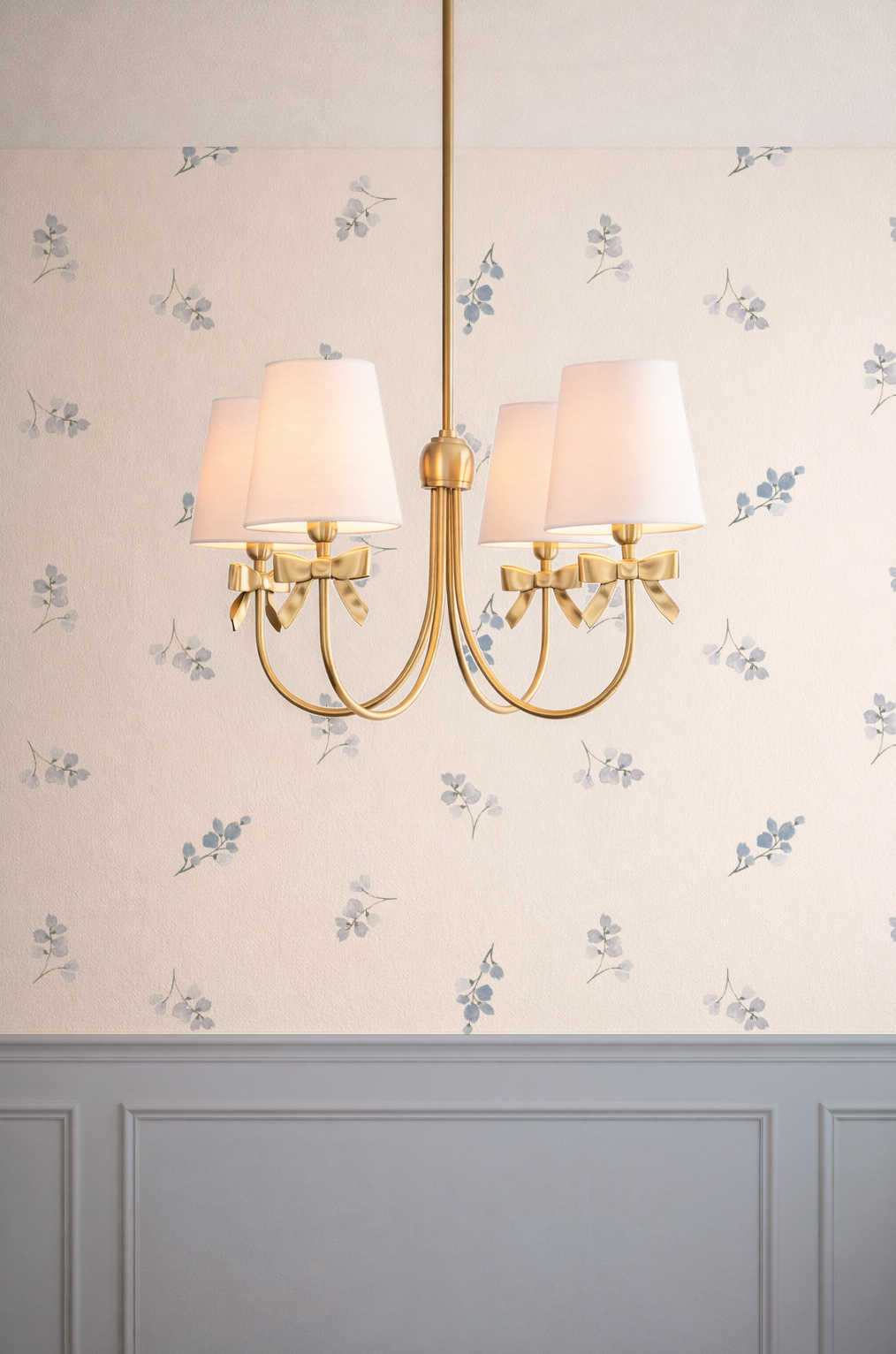Lucy Darling | Floral Wallpaper for Nursery and Girls Bedroom