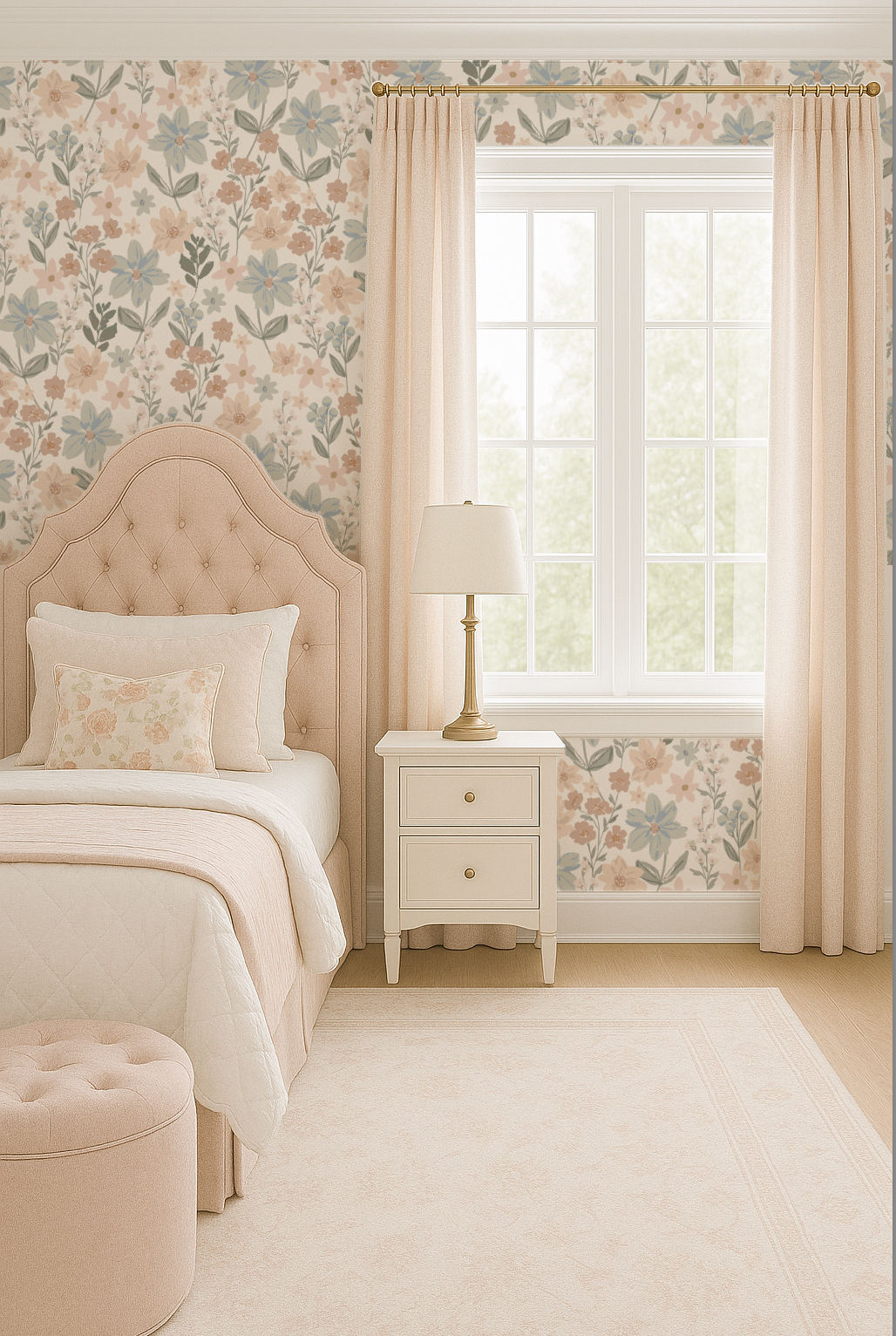 Vintage Petunia Blossom (Large Scale)