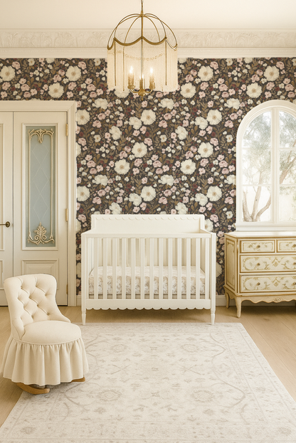 Silhouette Blossom- Indy Bloom luxury wallpapre