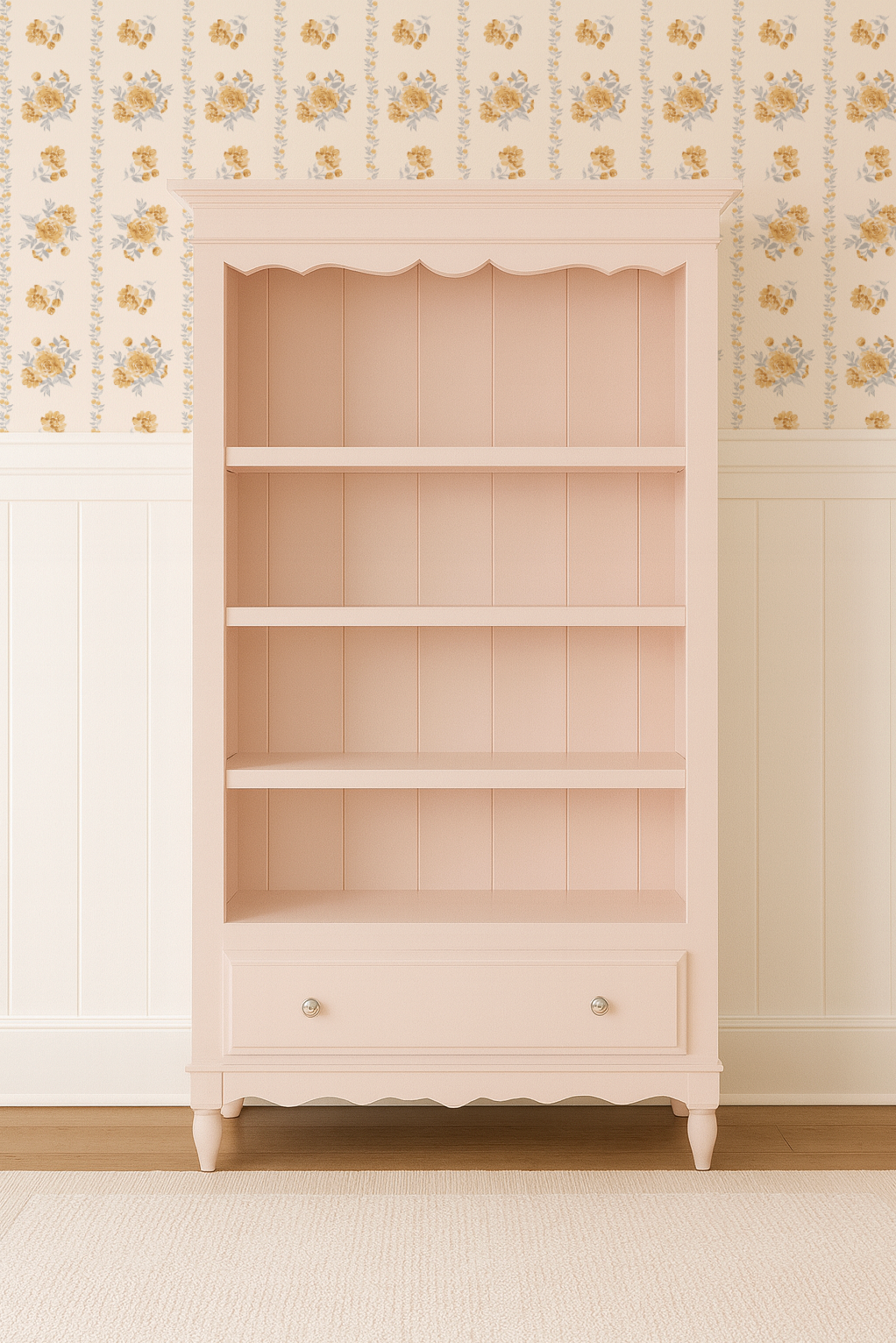 Butter Blossom Rose Indy Bloom Peel and Stick Wallpaper