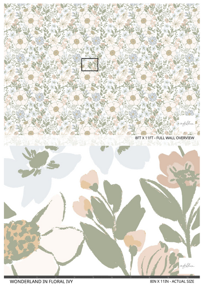Wonderland in floral ivy