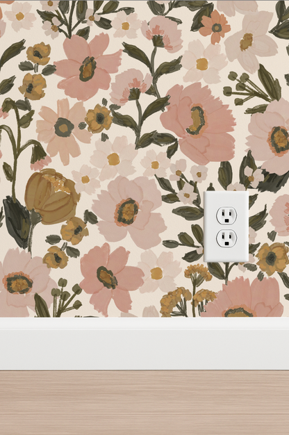 Indy Garden in Ivory Cream